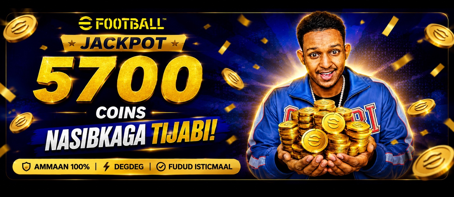Jackpot 5700 Coins — Nasibkaga Tijaabi